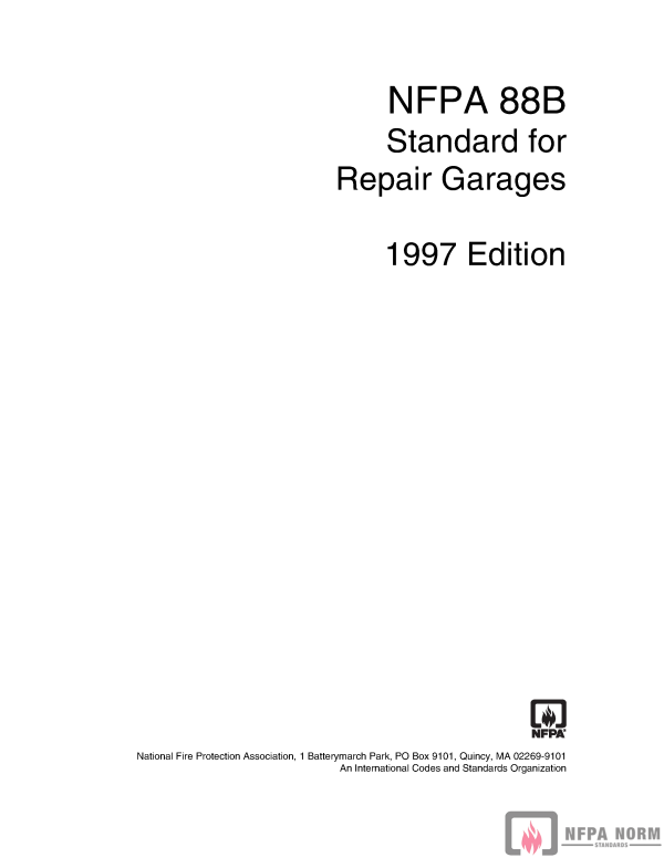 NFPA 88B PDF